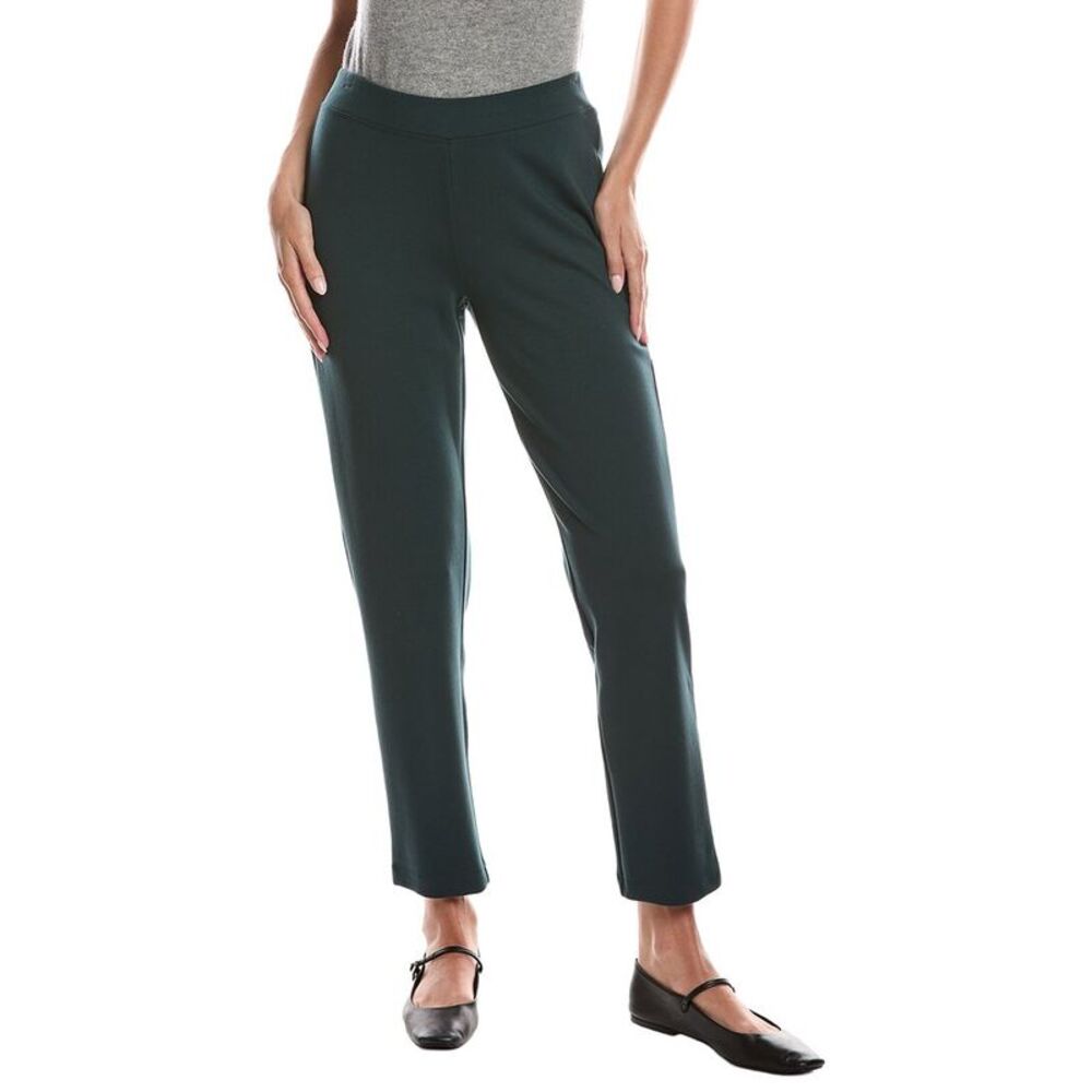 Eileen Fisher Womens  Slim Ankle Pant, Blue